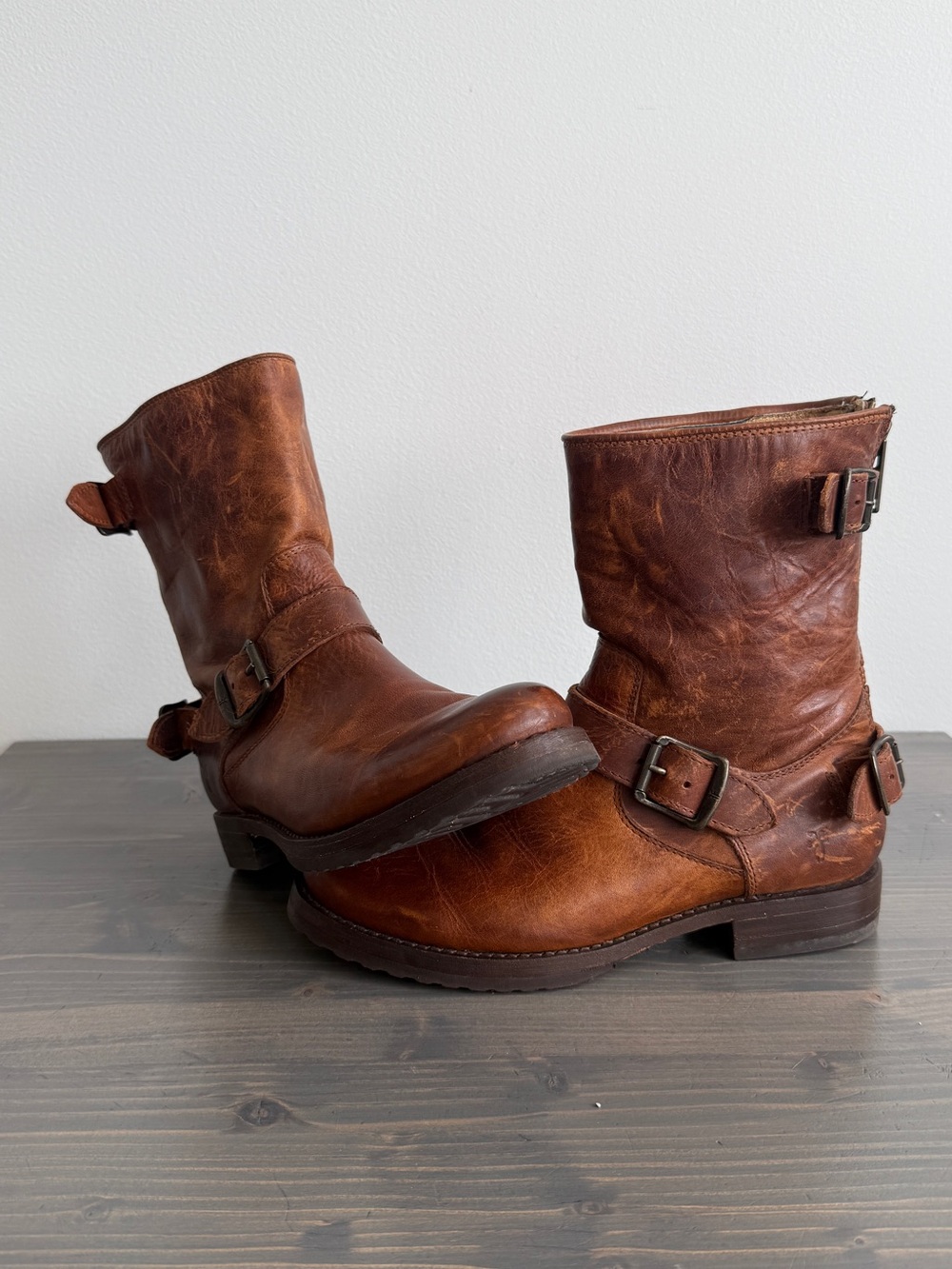Ladies leather Veronica Frye Boots
Size 7